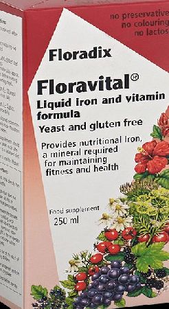 Floradix Floravital Herbal Iron and Vitamin Formula -