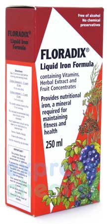 Floradix Liquid Iron Formula 500ml