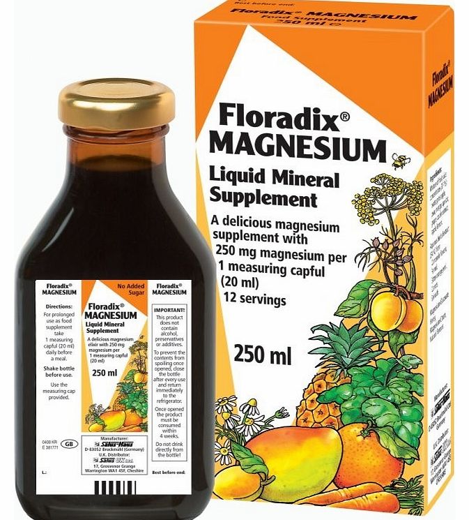 Floradix Magnesium Liquid Mineral Supplement