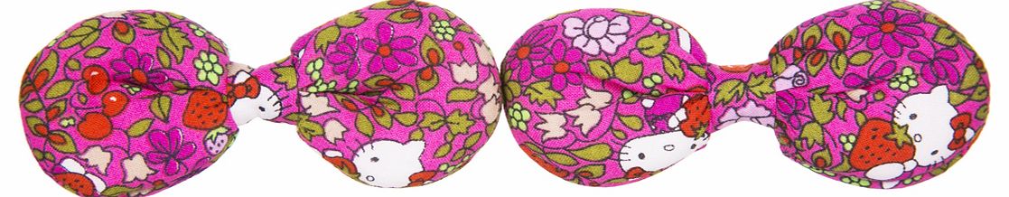 Liberty X Hello Kitty Padded Bow Hair Clips
