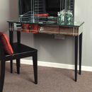 Florence Mirrored grid dressing table furniture