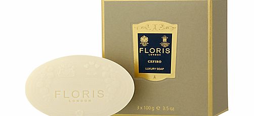 Cefiro Luxury Soap Set, 3 x 100g