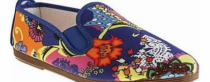 Flossy womens flossy multi plimsoll flats 1356029970