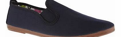 Flossy womens flossy navy plimsoll flats 1356005870