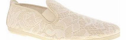 Flossy womens flossy stone plimsoll ii flats 1356021170