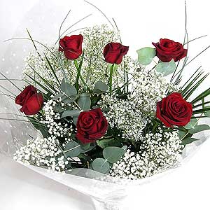 Flowers Directory 6 Luxurious Red Rose Bouquet