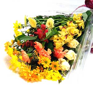 Flowers Directory Bright and Cheerful Bouquet