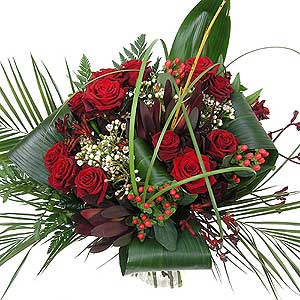 Flowers Directory Designer 12 Red Rose Bouquet