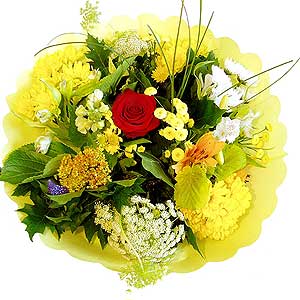 Flowers Directory Heart of Love Hand tied Bouquet