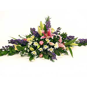 Flowers Directory Oasis Spray in Pinks