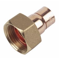 FLOWFLEX Straight Tap Connector 15mm x  Pack of 10