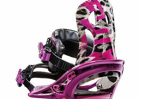 Flux GU Womens Snowboard Binding Pink X Small