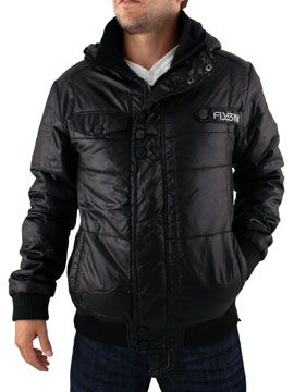 Fly 53 Black Frost Circus Hooded Jacket