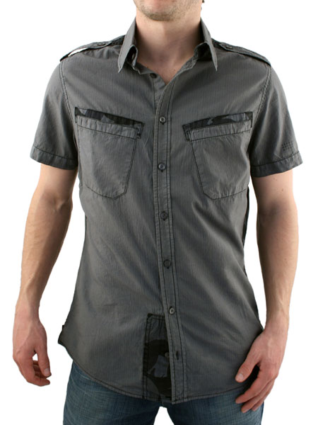 Fly 53 Steel Grey Bled White Shirt
