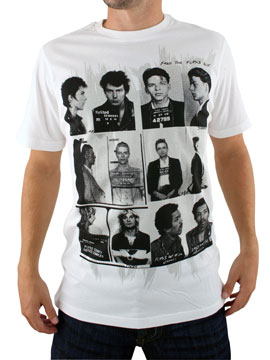Fly 53 White Mugshots T-Shirt