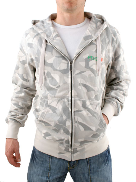 Fly 53 White/Silver/Grey Sightings Hoodie