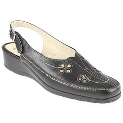 Female Capofly903sc Leather Upper Leather Lining Casual Sandals in Black Beige