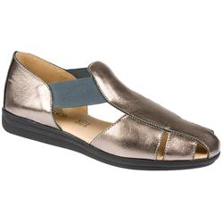 Female CINFLY1100 Leather Upper Leather Lining Casual Shoes in Silver