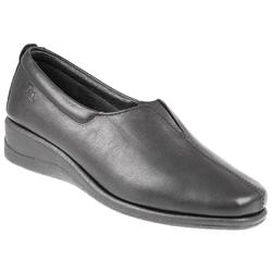 Female Cinfly601 Leather Upper Leather/Textile Lining Casual Shoes in Black