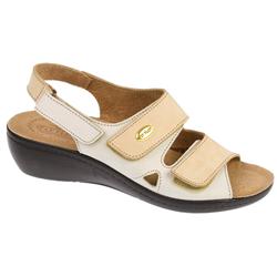 Fly Flot Female Clara Nubuck Upper Leather Lining Casual in Beige Multi