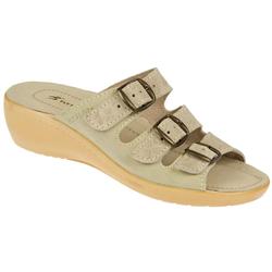Fly Flot Female Erin Leather Suede Upper Leather Lining Comfort in Beige Combi