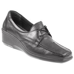 Fly Flot Female Esfly803 Leather Upper Textile Lining Casual in Black