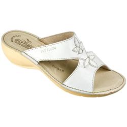 Fly Flot Female Faith Leather Upper Leather Lining in White