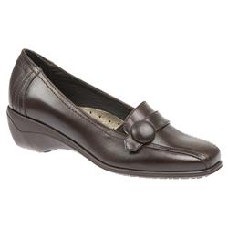 Fly Flot Female Gabrielle Leather Upper Leather Lining Casual in Black, Brown