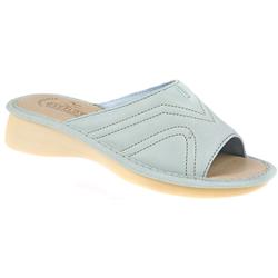 Fly Flot Female Georgia Leather Upper Leather Lining Comfort Small Sizes in Light Blue