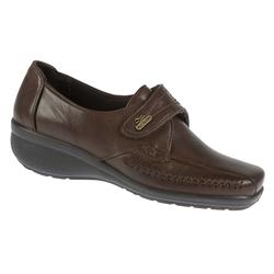 Fly Flot Female Julia Leather Upper Leather Lining Casual in Black, Brown, Navy