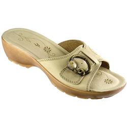 Female Kiera Leather Upper Leather Lining Comfort in Beige