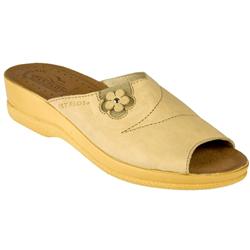Fly Flot Female Maisie Leather Upper Leather Lining in Beige