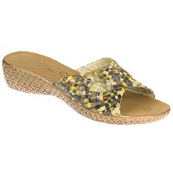 Fly Flot Female Megan Leather Upper Leather Lining in WHITE MULTI