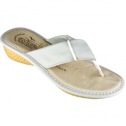 Female Morgan Leather Upper Leather Lining Comfort in White
