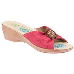 Fly Flot Female Rome Leather Upper Leather Lining in Red