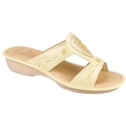 Fly Flot Female Rosie Leather Upper Leather Lining Comfort Small Sizes in Beige, Black, Lilac, Yellow