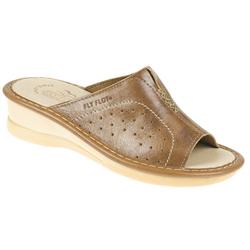 Fly Flot Female Ruby Leather Upper Leather Lining Comfort Small Sizes in Brown