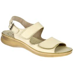 Fly Flot shoe-shop Female Danielle Leather Upper Leather Lining Casual Sandals in Cream, Orange, Pink, Sage