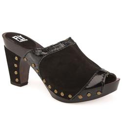 Female London Gale Suede Upper Evening in Black