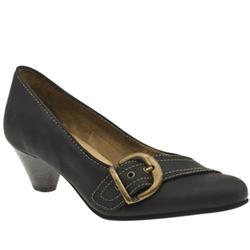 Fly London Female London Quant Leather Upper in Black, Tan