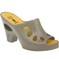 Female London Stark Manmade Upper Evening in Grey