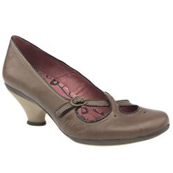 Fly London Female London Vivi Leather Upper Evening in Grey
