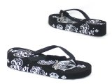 Garage Shoes - Footure - Womens Flat Sandal - Black Size 4 UK