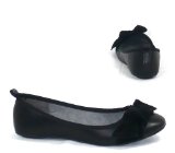 Garage Shoes - Pixel - Womens Flat Shoe - Black Size 7 UK