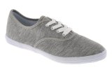 FLY LONDON Office Androquai Lace Up Grey Jersey - 8 Uk