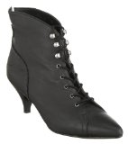 Office Anyway Bootee Black Leather - 5 Uk