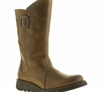 Fly London Tan Mes 3 Warm Boots
