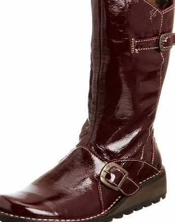 Fly London Womens Mes Crimson Mid Calf Boots P210315073 8 UK