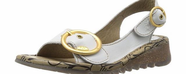 Fly London Womens Tram Slingback P500452000 Offwhite 4 UK, 37 EU