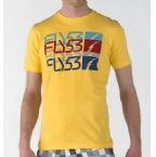 Fly53 Mens Fourfly T-Shirt Yellow